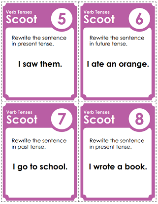 Verb Activities and Games (Printable)