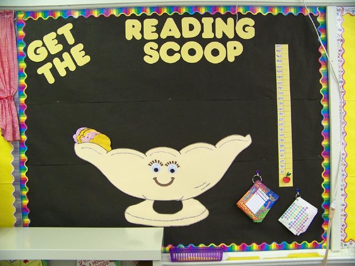 See more great bulletin board ideas! reading bulletin board