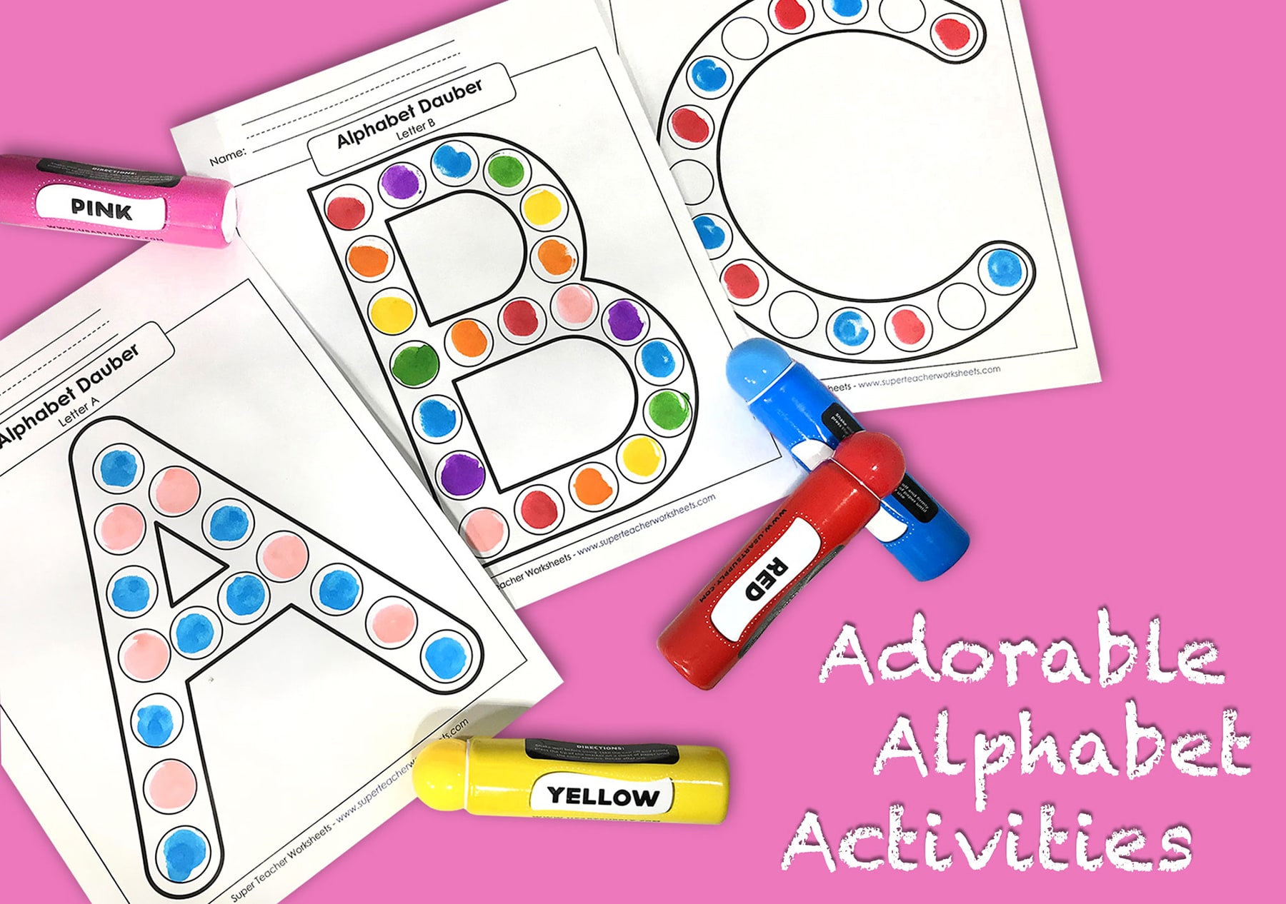 Awesome Alphabet Activities