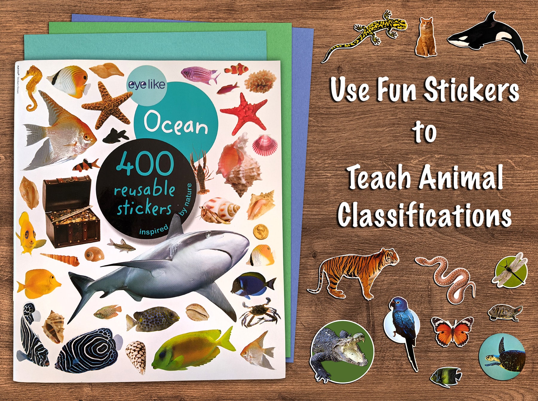 Use Stickers to Teach Animal Classifications