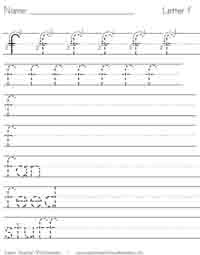 Letter f