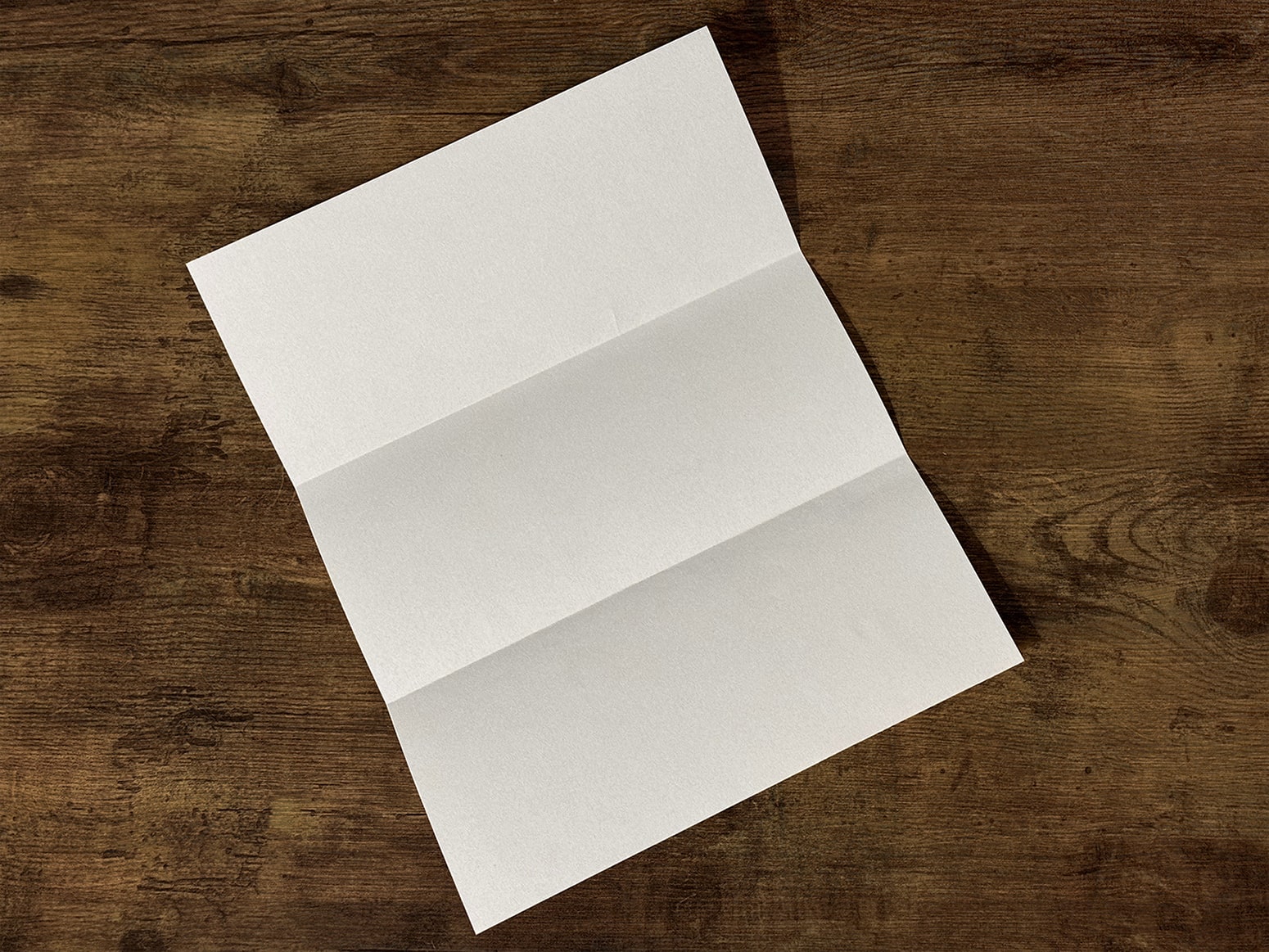 Creative Creatures Halloween Activity: Step 1 Fold Paper