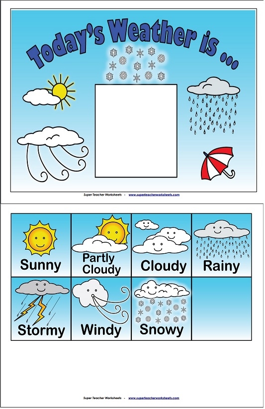 weather worksheets