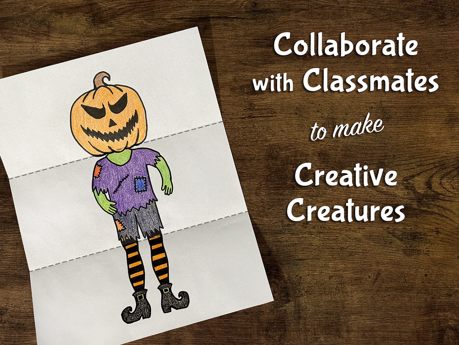 Creative Creatures Halloween Activity