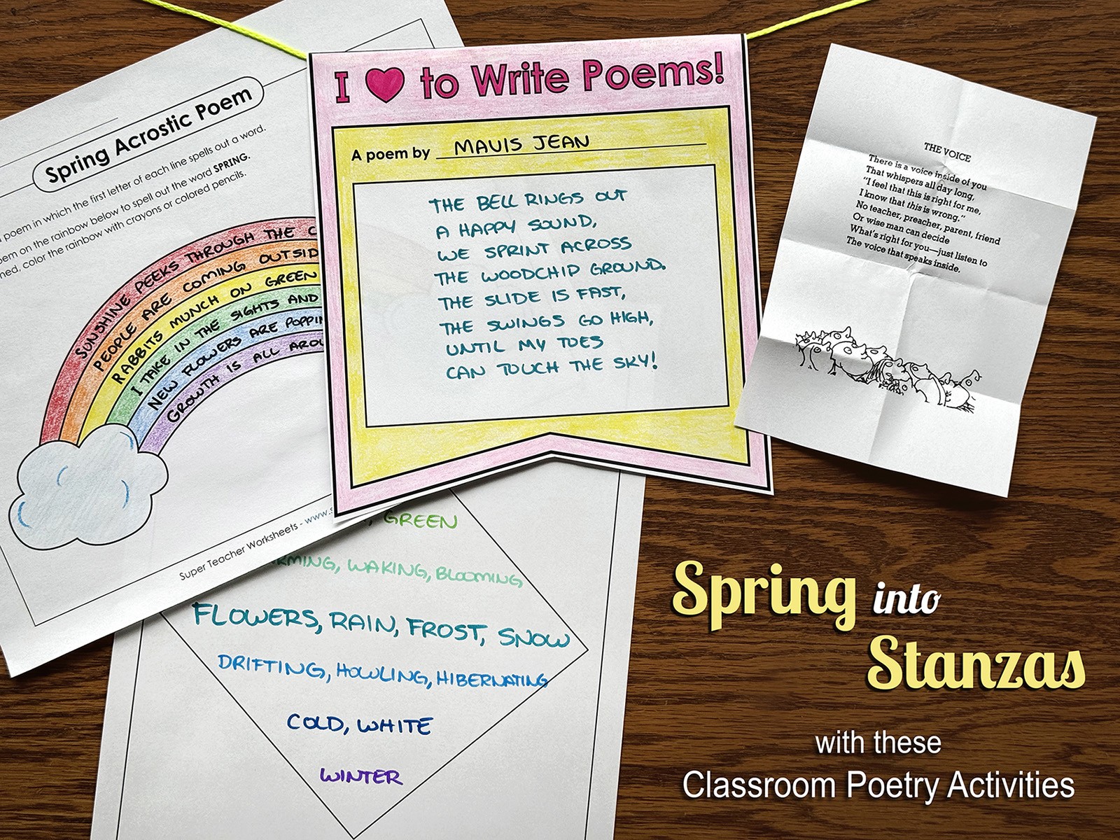 Blooming Poets Classroom Activity Blooming Poets Classroom Activity