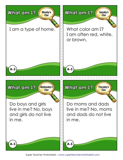 1st Grade - A5 - Barn (Printable PDF Worksheet)