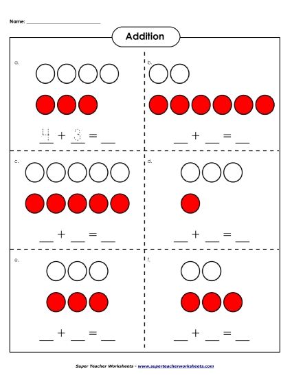 Addition Mystery Pictures - Addition - Counter Pictures (Printable PDF Worksheet)