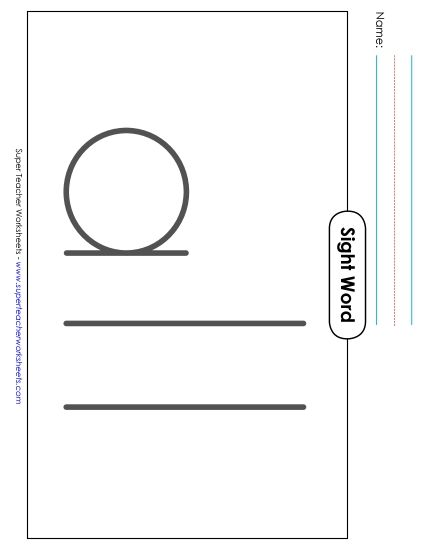 Big Trace: All (Printable PDF Worksheet)