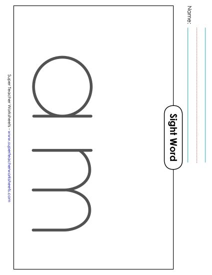 Big Trace: Am (Printable PDF Worksheet)