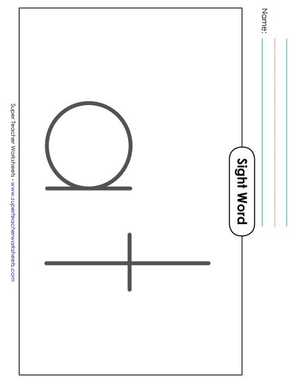 Big Trace: At (Printable PDF Worksheet)