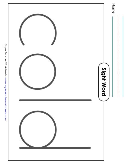 Big Trace: Cold (Printable PDF Worksheet)