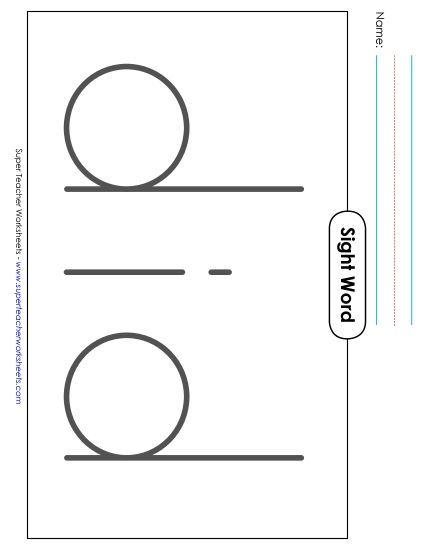 Big Trace: Did (Printable PDF Worksheet)