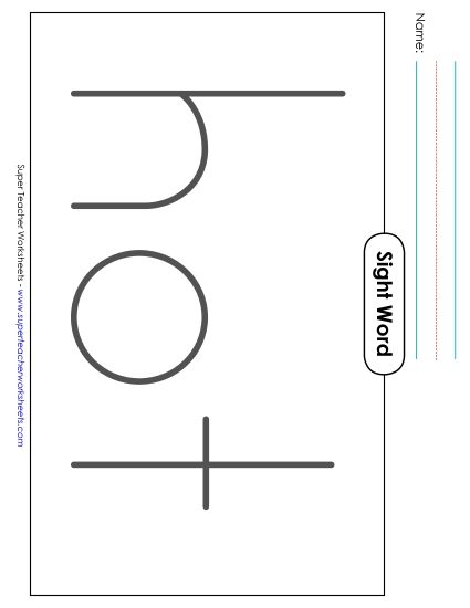 Big Trace: Hot (Printable PDF Worksheet)