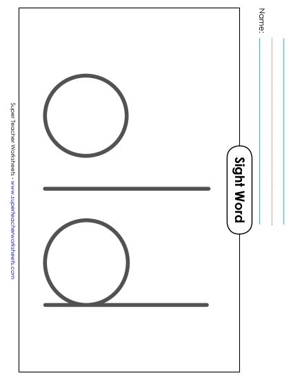 Big Trace: Old (Printable PDF Worksheet)