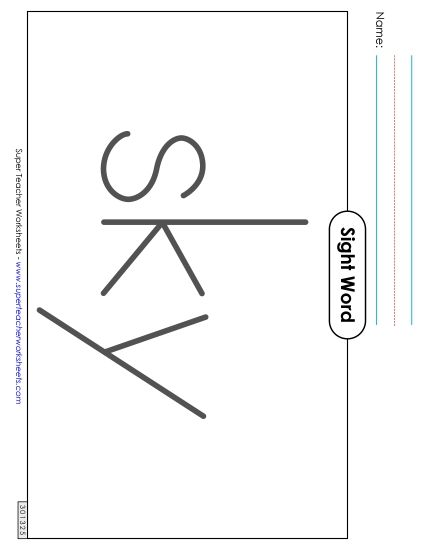 Big Trace: Sky (Printable PDF Worksheet)