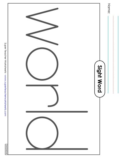 Big Trace: World (Printable PDF Worksheet)