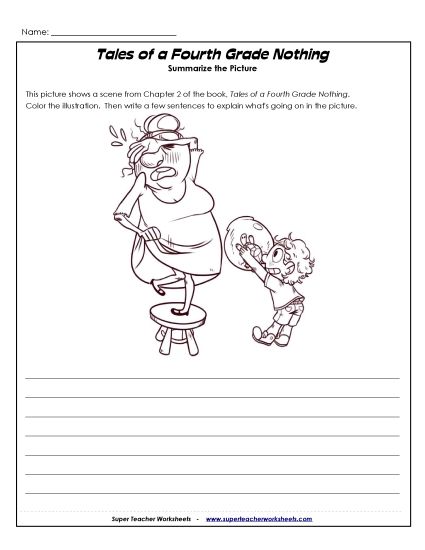 Chapters 1 & 2 - Chapter 2 - Summarize the Picture (Printable PDF Worksheet)