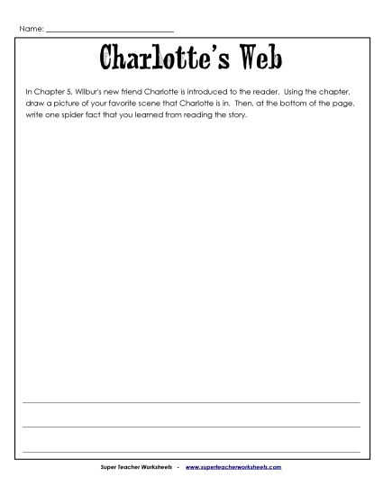 Chapters 5 - 8 - Chapter 5 - Draw & Write (Printable PDF Worksheet)