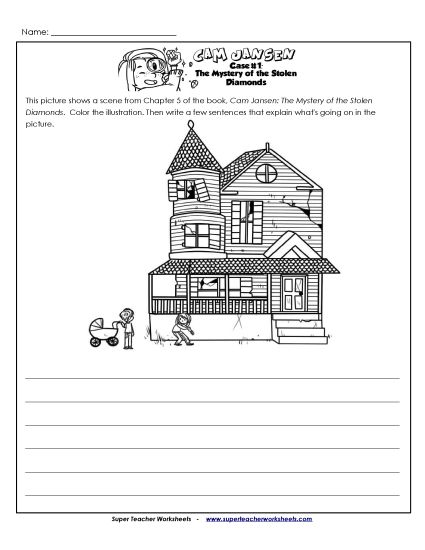Chapters 5-8 - Chapter 5: Summarize the Picture (Printable PDF Worksheet)