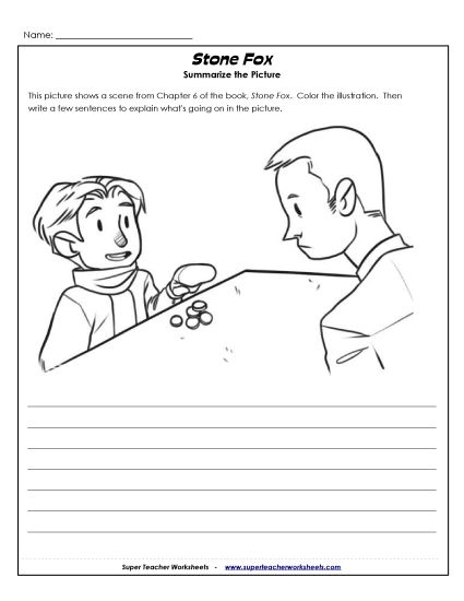 Chapters 5 & 6 - Chapter 6: Picture Summary (Printable PDF Worksheet)