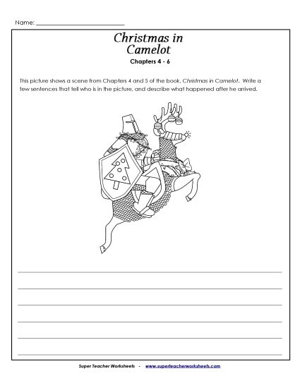 Chapters 4-6 - Chapters 4-6: Summarize the Picture  (Printable PDF Worksheet)