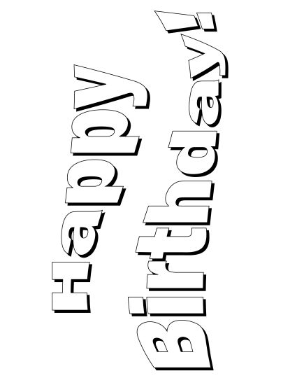 Birthday Charts - Class Birthdays: Cakes (B&W) (Printable PDF Worksheet)