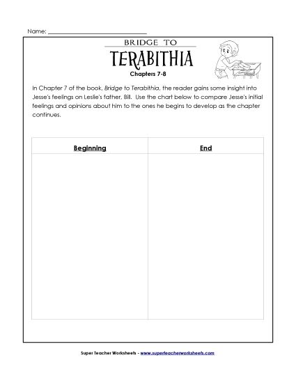 Chapters 7-8 - Compare and Contrast Chapters 7 and 8 (Printable PDF Worksheet)