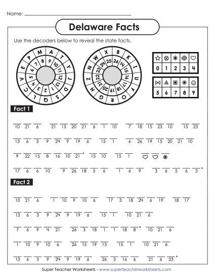 Puzzles - Cryptogram Puzzle (Printable PDF Worksheet)