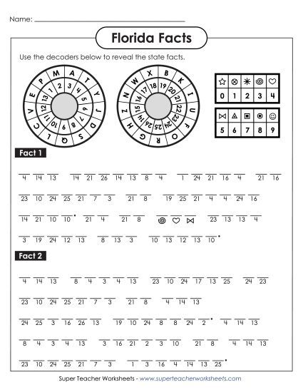 Puzzles - Cryptogram Puzzle (Printable PDF Worksheet)