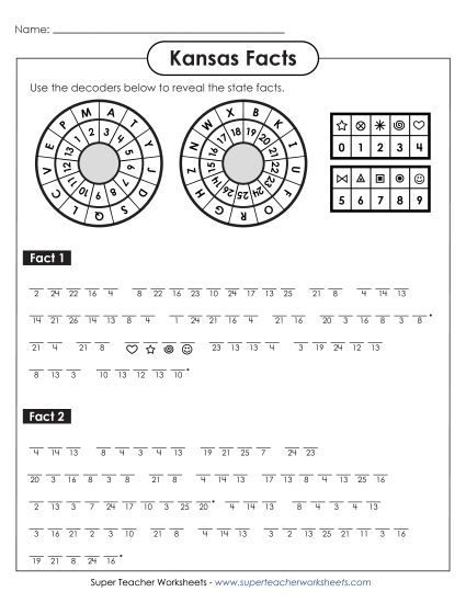 Puzzles - Cryptogram Puzzle (Printable PDF Worksheet)