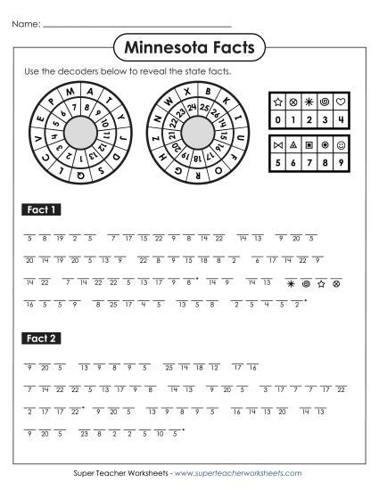 Puzzles - Cryptogram Puzzle (Printable PDF Worksheet)