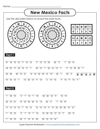 Puzzles - Cryptogram Puzzle (Printable PDF Worksheet)