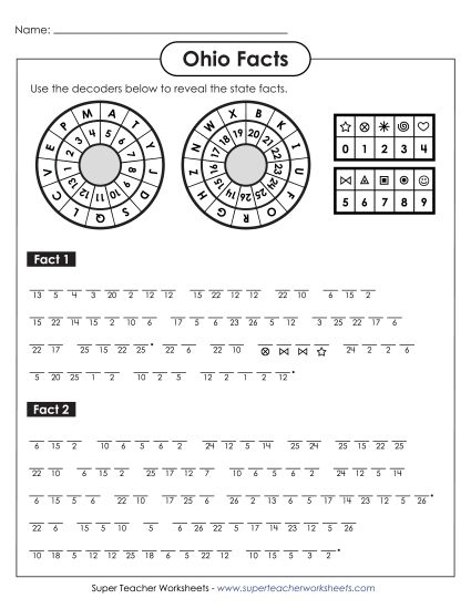 Puzzles - Cryptogram Puzzle (Printable PDF Worksheet)