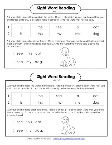 Worksheets - Cumulative Practice (Units 1 - 2) (Printable PDF Worksheet)