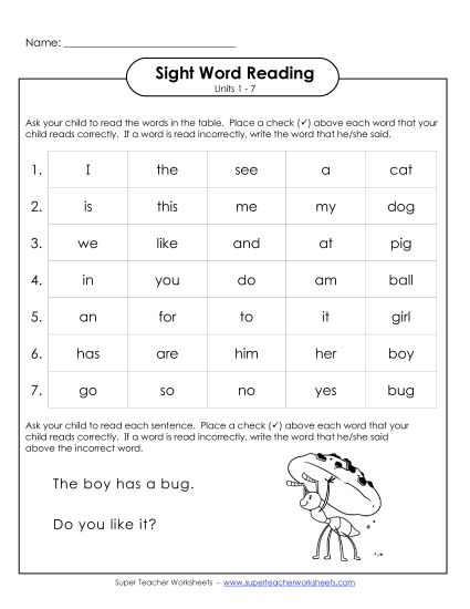 Worksheets - Cumulative Practice (Units 1 - 7) (Printable PDF Worksheet)