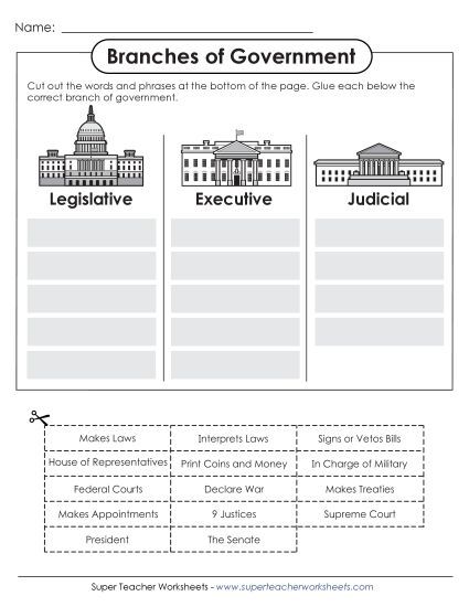 Cut and Glue Activities - Cut-and-Glue (Advanced) (Printable PDF Worksheet)