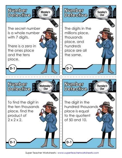 4th Grade - D1 - 4,584,400 (Printable PDF Worksheet)