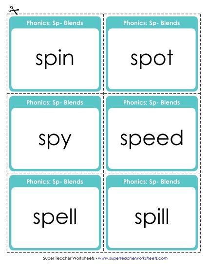 Flashcards, Slider, and Word Wheel - Flashcards (Printable PDF Worksheet)