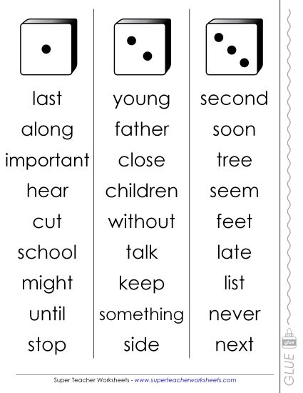 Level 3: Third Hundred - Fluency Dice Game: Third Hundred, #51-100 (Printable PDF Worksheet)