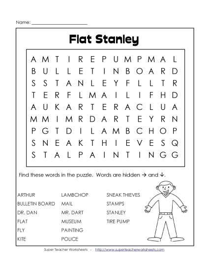 Whole Book - F.S. Word Search (Printable PDF Worksheet)