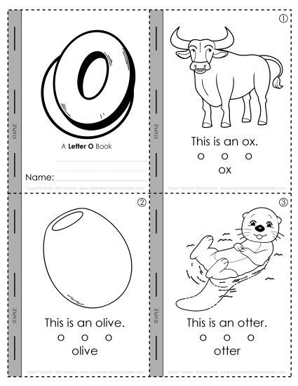 Vowels - Initial Short O Sound (Printable PDF Worksheet)
