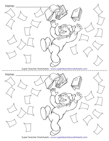 Monthly Sticker Charts - June Chart (Happy Kid) (Printable PDF Worksheet)