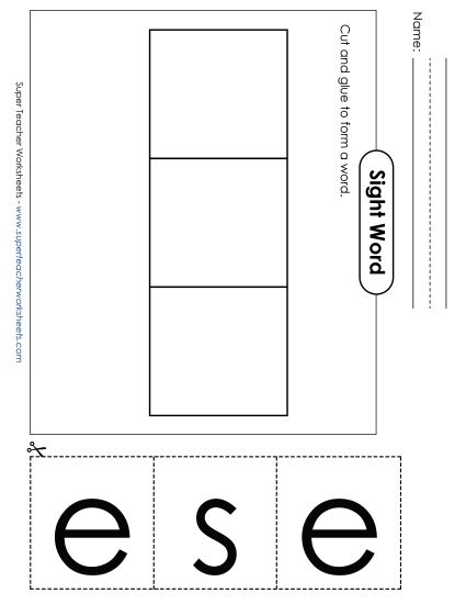 Large Cut-and-Glue: See (Printable PDF Worksheet)