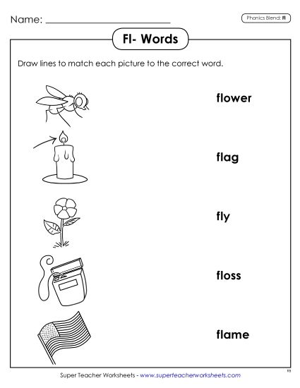 Worksheets - Matching Worksheet (Printable PDF Worksheet)