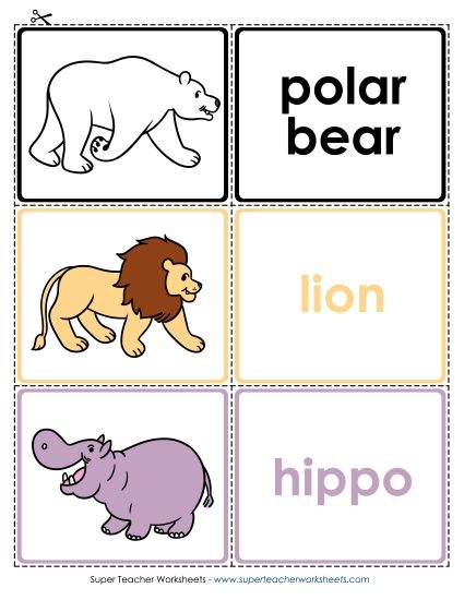 Card Match Game - Polar Bear Matching Cards (Printable PDF Worksheet)