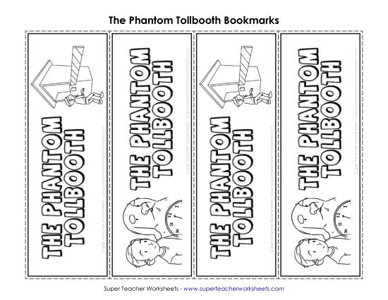 Whole Book - P.T. Bookmarks (Printable PDF Worksheet)