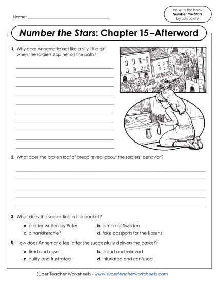 Chapter 15–Afterword - Questions for Chapter 15–Afterword (Printable PDF Worksheet)