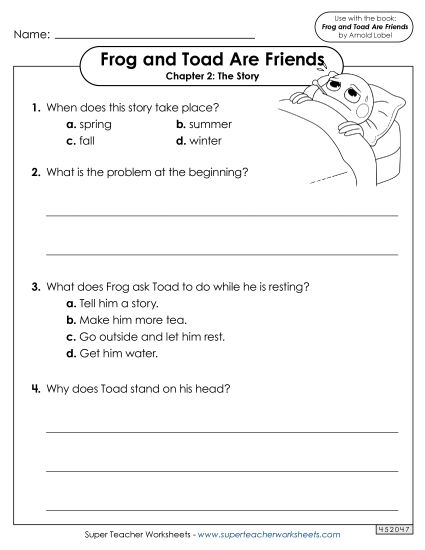Chapter 2 - Questions for Chapter 2 (Printable PDF Worksheet)