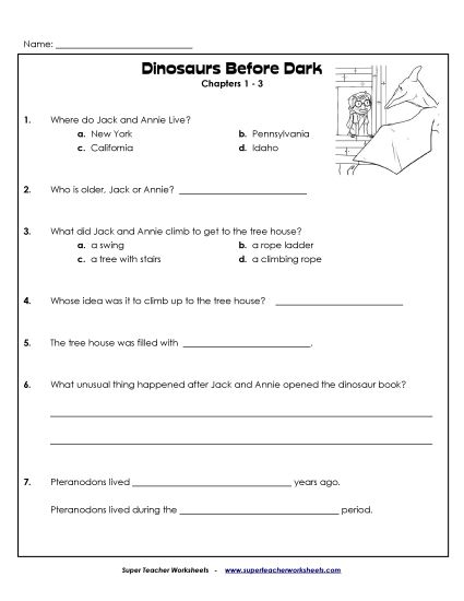Chapters 1-3 - Questions for Chapters 1-3 (Printable PDF Worksheet)