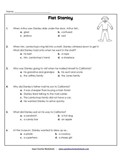 Whole Book - Questions (Whole Book) (Printable PDF Worksheet)